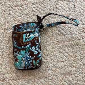 Vera Bradley Wallet Wristlet- Java Blue